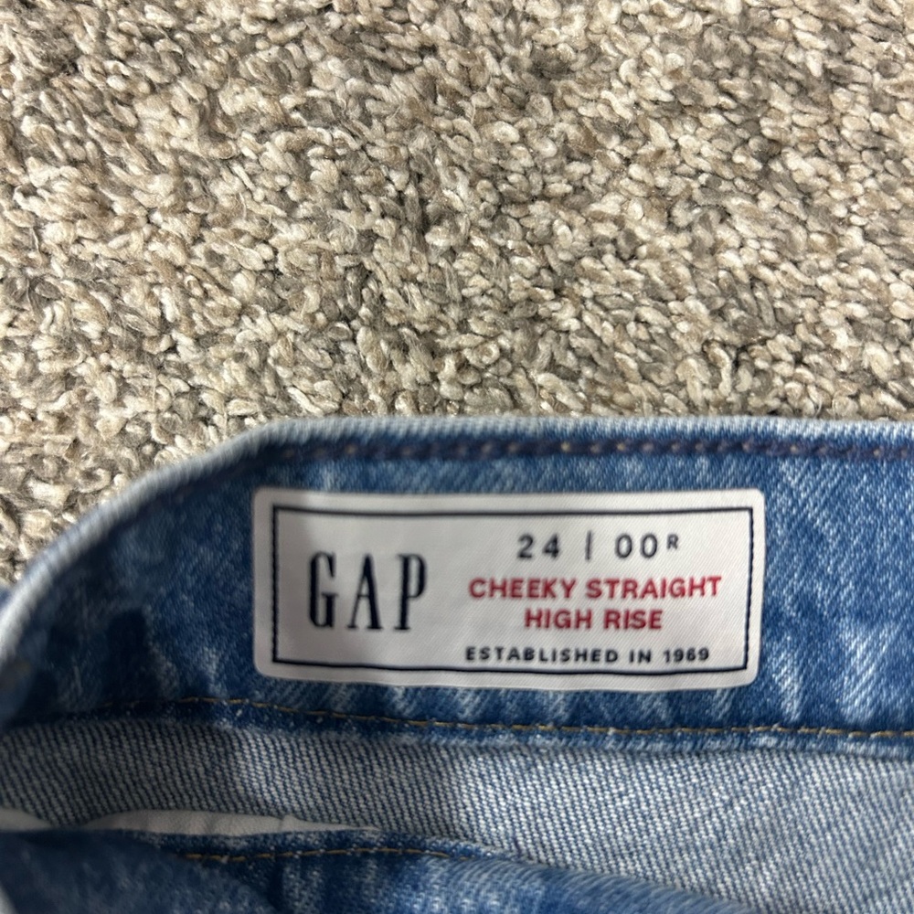 Gap Destressed Jeans - image 3